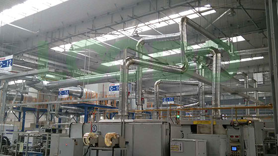 長(zhǎng)城汽車(chē)焊煙凈化工程順利竣工