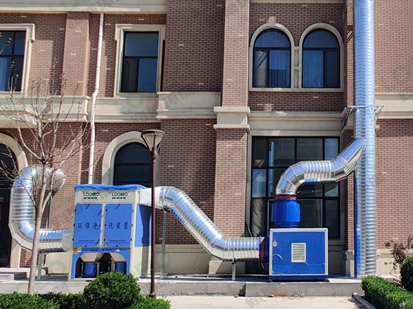 焊接煙塵凈化系統(tǒng)-煙臺某學(xué)校焊培室項(xiàng)目