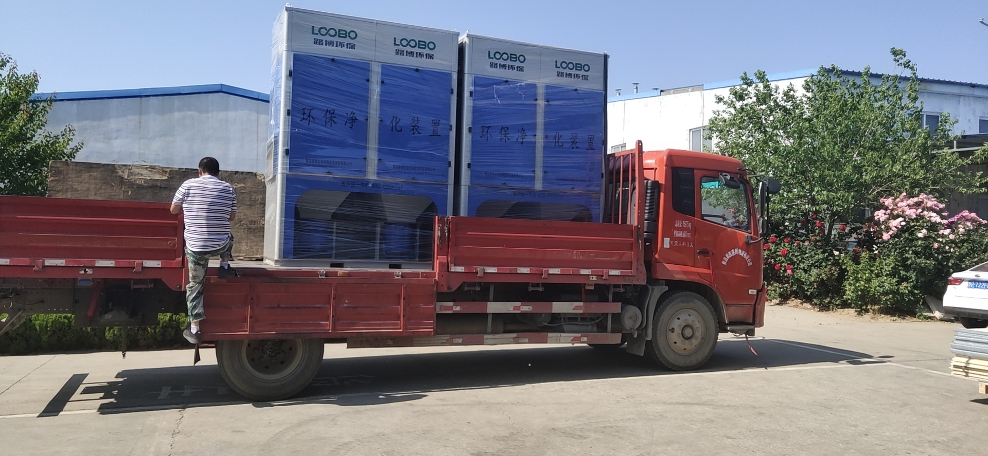 發(fā)貨日常-多濾筒除塵器發(fā)往江蘇