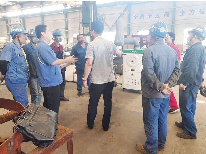 移動式焊煙凈化器現(xiàn)場培訓-真正解決用戶需求