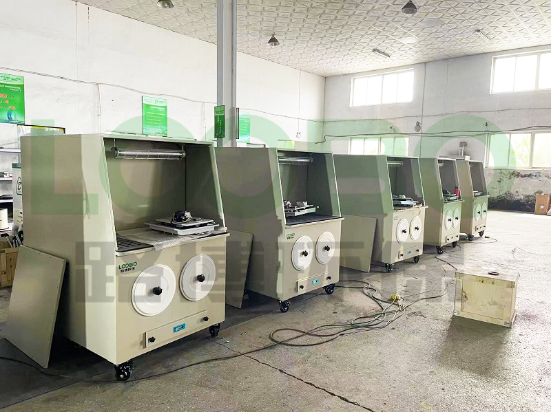 路博環(huán)保|一批打磨除塵臺已送往客戶目的地