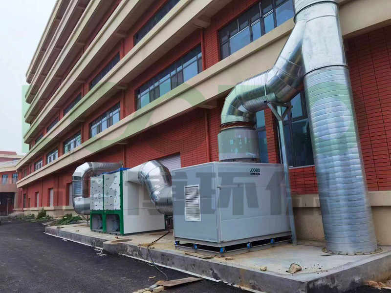 河北某職業(yè)學院---實訓室焊接排煙系統(tǒng)除塵項目