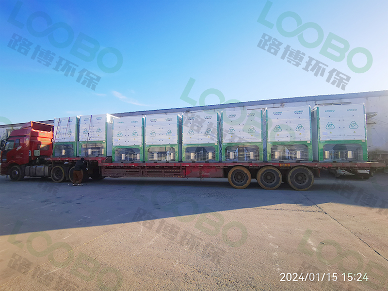 發(fā)貨篇3：多濾筒除塵器，焊接車間整體煙塵治理，大風量除塵更徹底